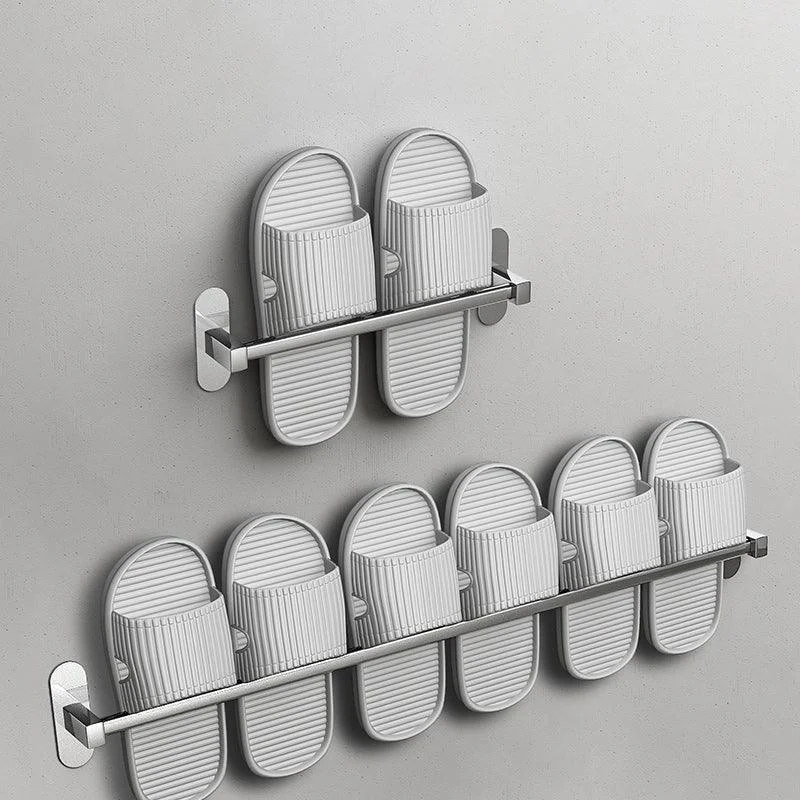 2-Piece Stainless Steel Slipper Stand Modern Chrome Bathroom Hardware Set -Bathlova