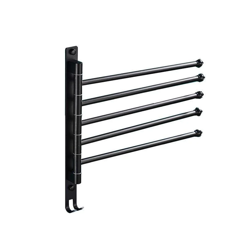 2-Piece Towel Bar in Stainless Steel Modern 13.6" W Bathroom Accessory Set -Bathlova