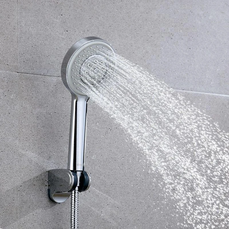 2 Sprays Handheld Shower Head Contemporary Shower Head Combo -Bathlova