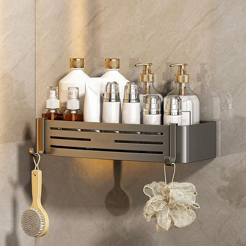 3 Piece Bathroom Accessory Set Contemporary Aluminum Bath Shelf -Bathlova