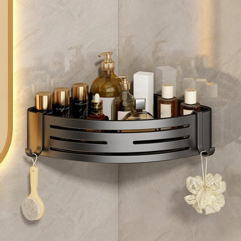 3 Piece Bathroom Accessory Set Contemporary Aluminum Bath Shelf -Bathlova