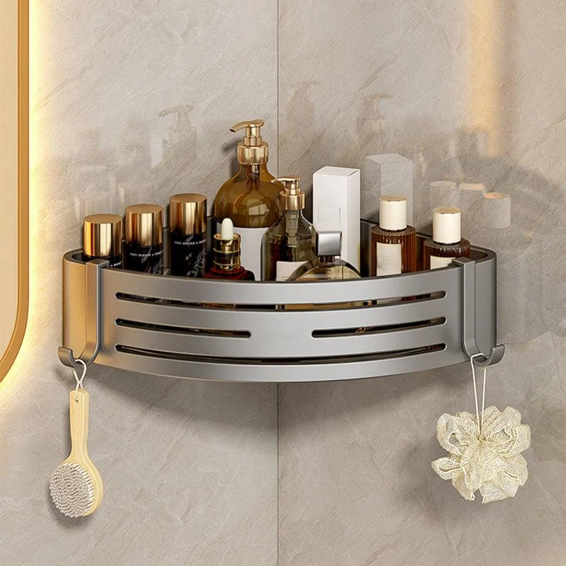 3 Piece Bathroom Accessory Set Contemporary Aluminum Bath Shelf -Bathlova