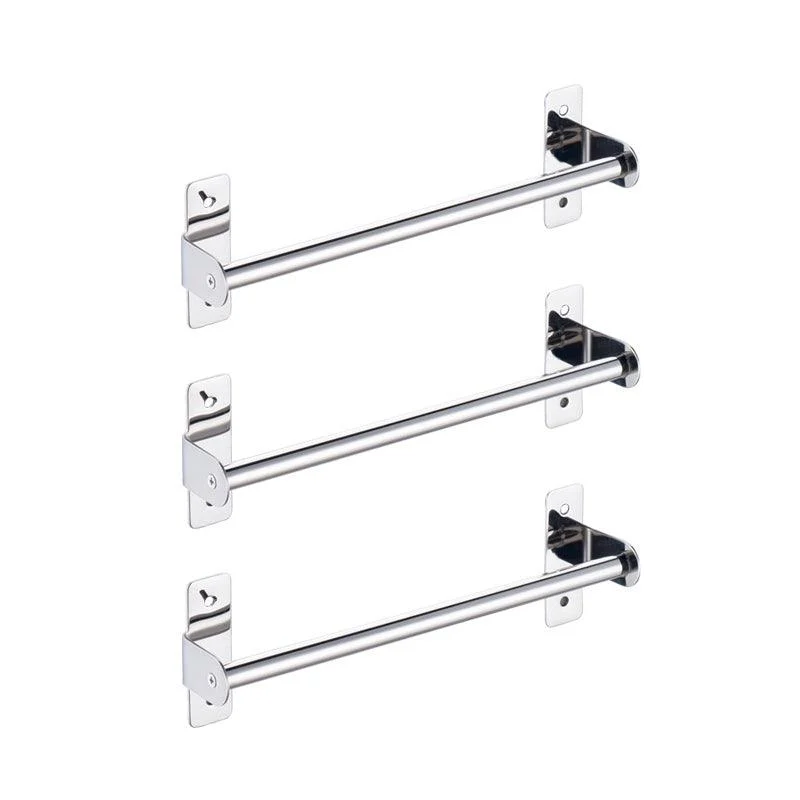 3-Piece Stainless Steel Bathroom Accessory Set Modern Chrome Slipper Stand -Bathlova