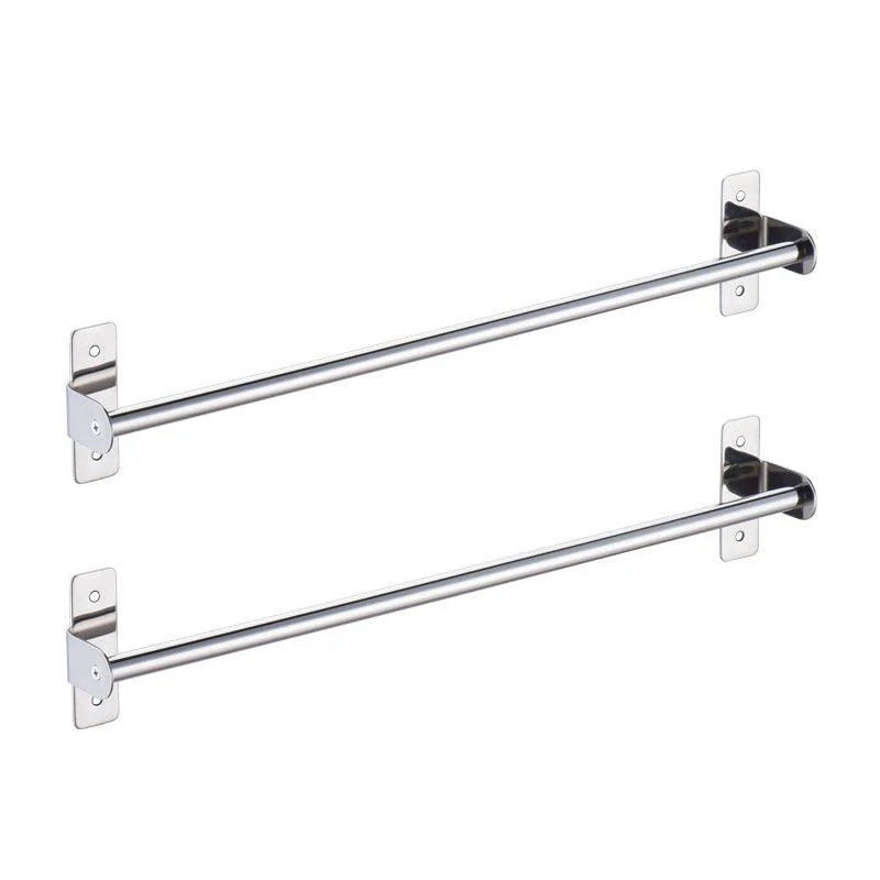 3-Piece Stainless Steel Bathroom Accessory Set Modern Chrome Slipper Stand -Bathlova