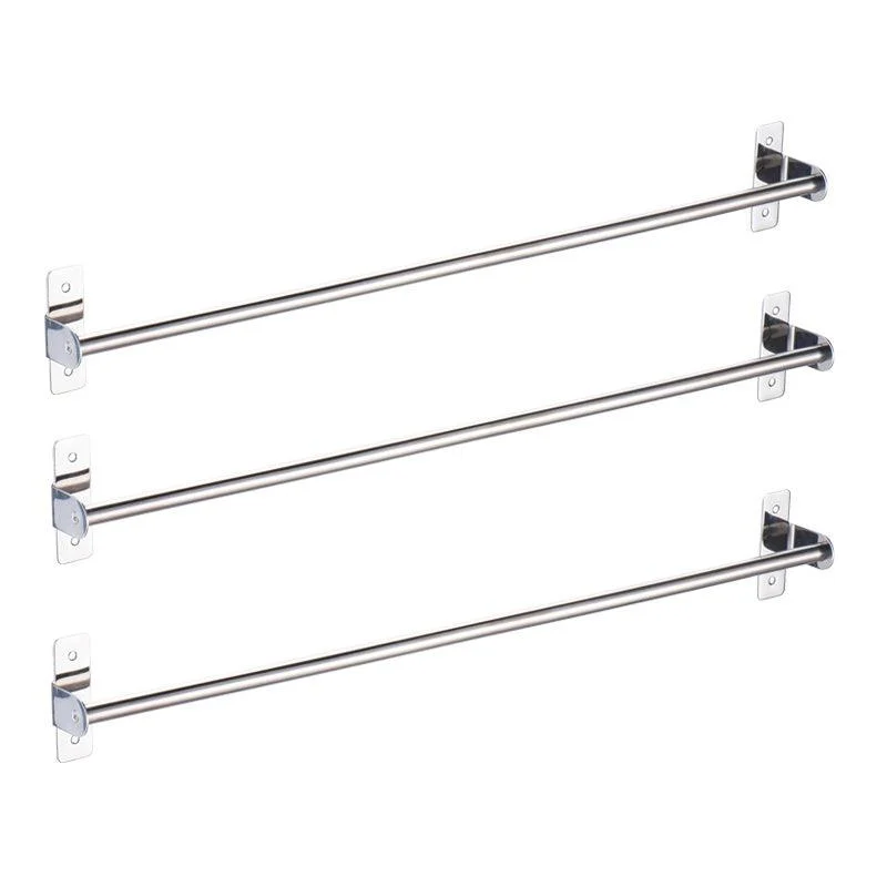 3-Piece Stainless Steel Bathroom Accessory Set Modern Chrome Slipper Stand -Bathlova