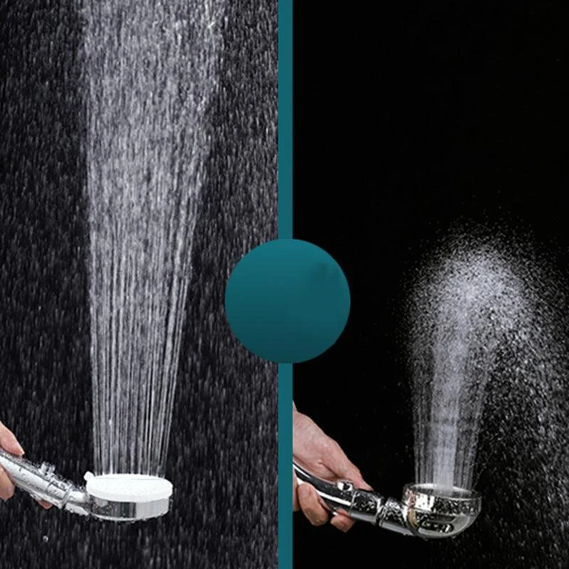 3 Sprays Shower Head Adjustable Spray Pattern Swivel Handheld Shower Head -Bathlova