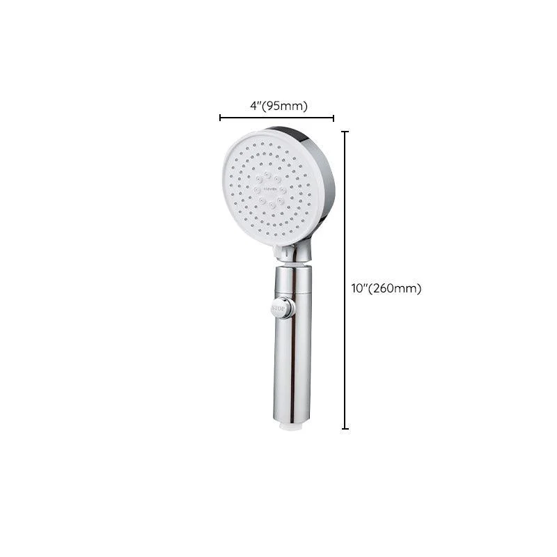 3 Sprays Shower Head Adjustable Spray Pattern Swivel Handheld Shower Head -Bathlova