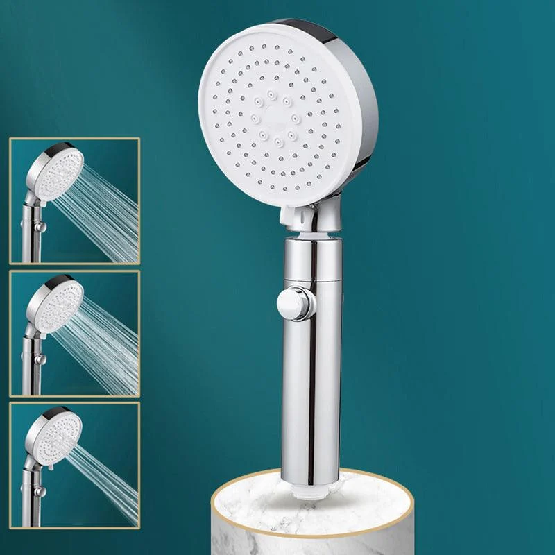 3 Sprays Shower Head Adjustable Spray Pattern Swivel Handheld Shower Head -Bathlova