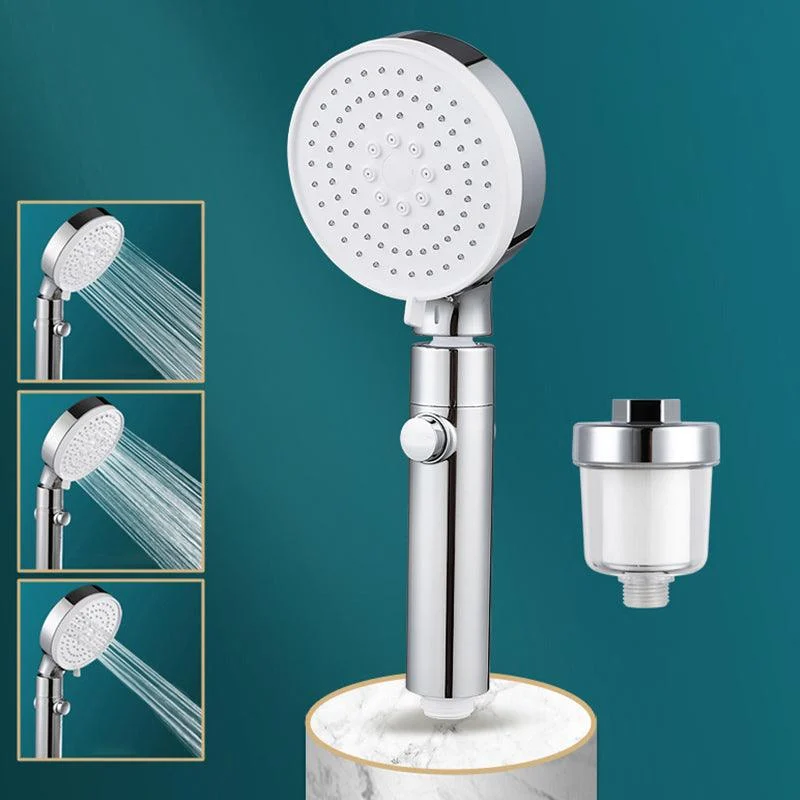 3 Sprays Shower Head Adjustable Spray Pattern Swivel Handheld Shower Head -Bathlova