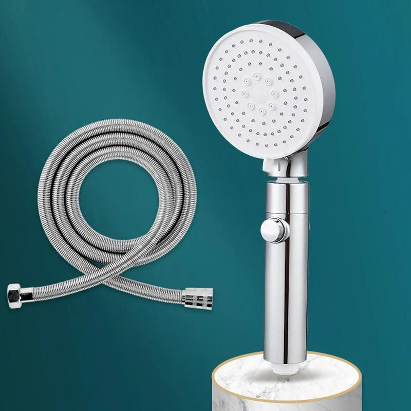 3 Sprays Shower Head Adjustable Spray Pattern Swivel Handheld Shower Head -Bathlova