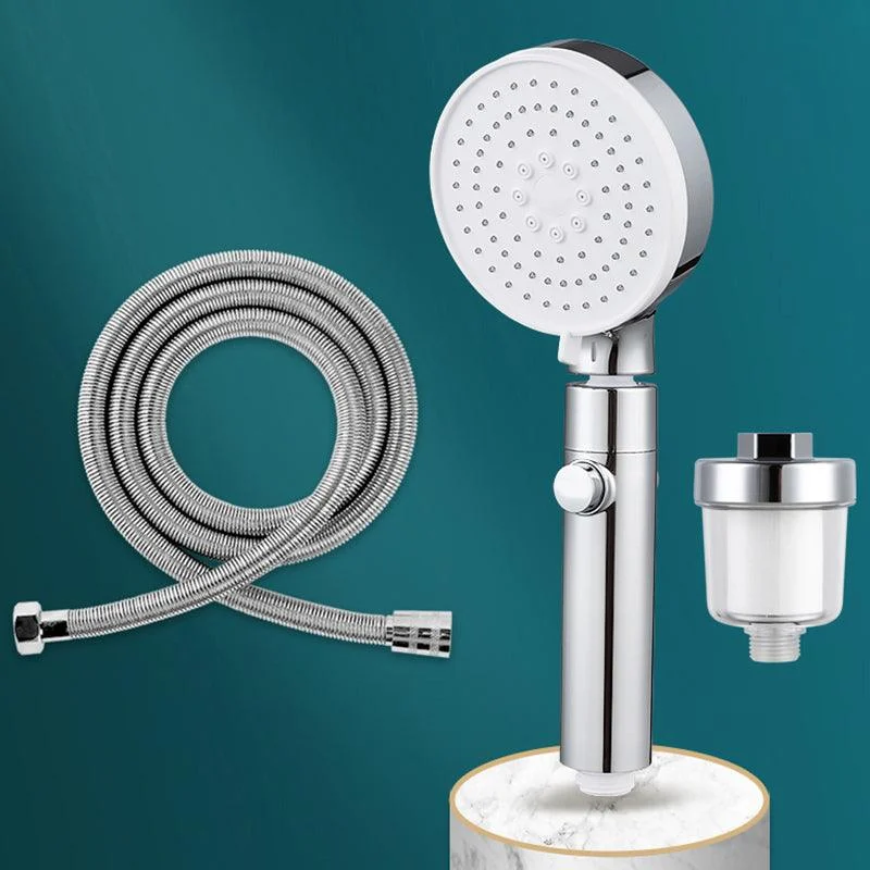 3 Sprays Shower Head Adjustable Spray Pattern Swivel Handheld Shower Head -Bathlova