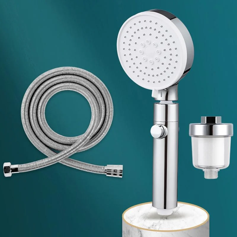 3 Sprays Shower Head Adjustable Spray Pattern Swivel Handheld Shower Head -Bathlova