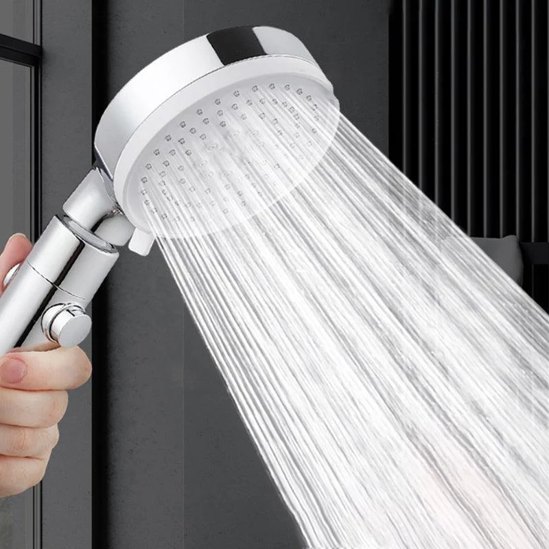 3 Sprays Shower Head Adjustable Spray Pattern Swivel Handheld Shower Head -Bathlova