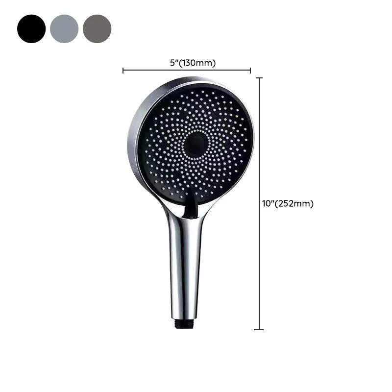 3 Sprays Shower Head Wall-Mount Adjustable Spray Pattern Handheld Shower Head -Bathlova