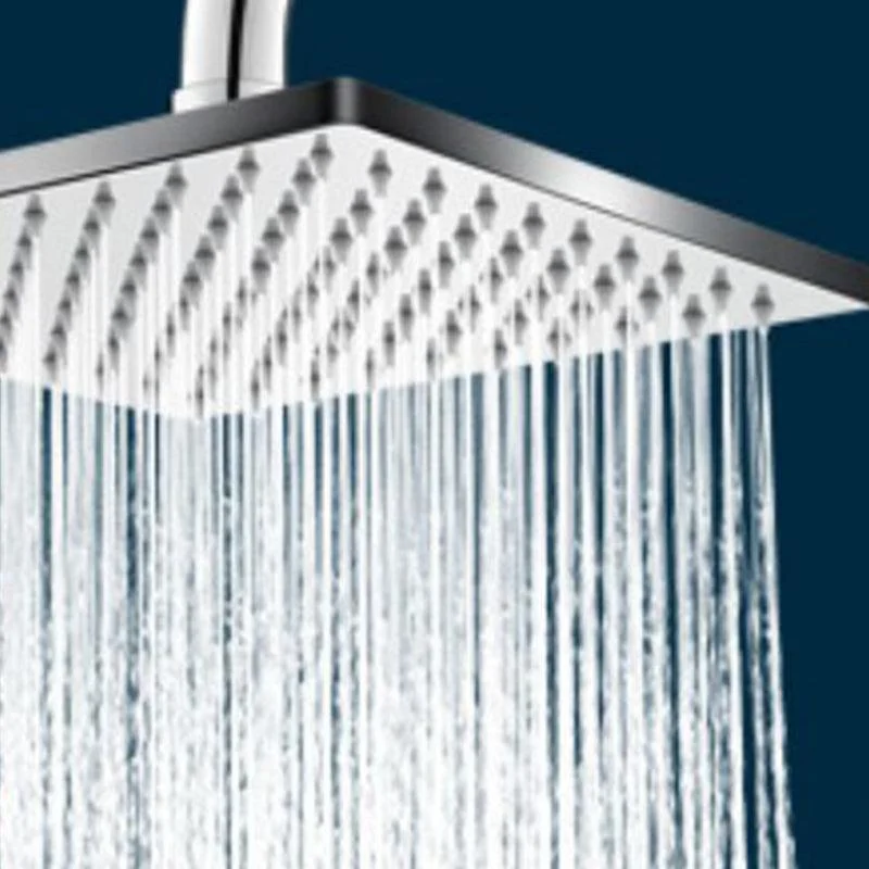 304 Stainless Steel Shower Head Standard Spray Pattern Large Shower Head -Bathlova