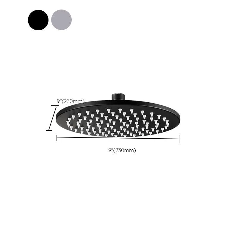 304 Stainless Steel Shower Head Standard Spray Pattern Large Shower Head -Bathlova