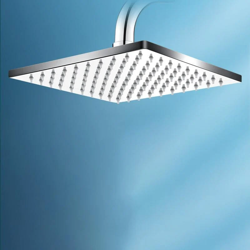 304 Stainless Steel Shower Head Standard Spray Pattern Large Shower Head -Bathlova