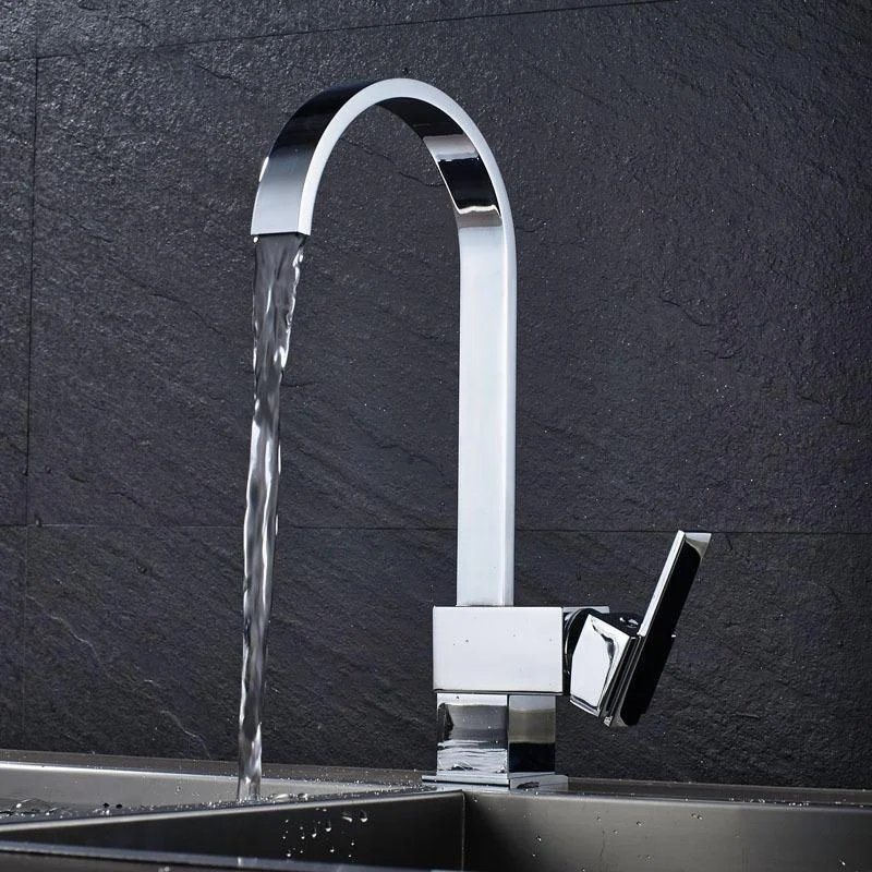 360 Degree Rotate Single Lever Kitchen Tap -Bathlova