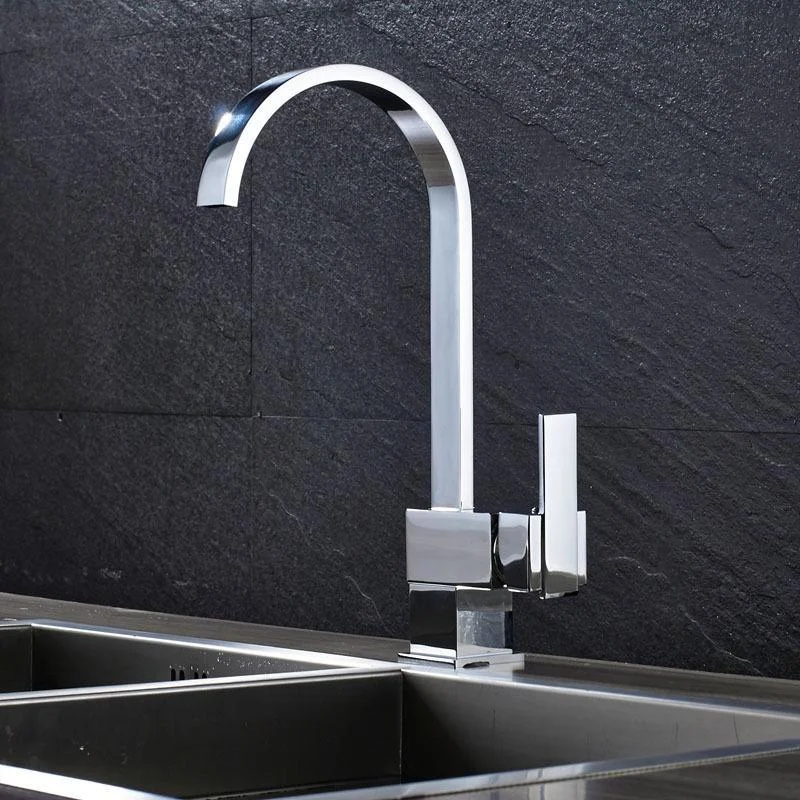 360 Degree Rotate Single Lever Kitchen Tap -Bathlova