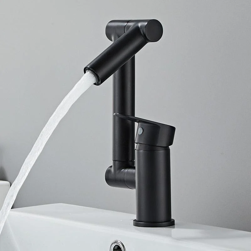 360 Degree Rotation Innovative Single Hole Handle Basin Mixer Tap -Bathlova