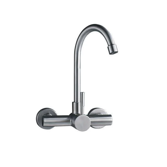 360 Degree Rotation Wall Mounted Single Handle Tap -Bathlova