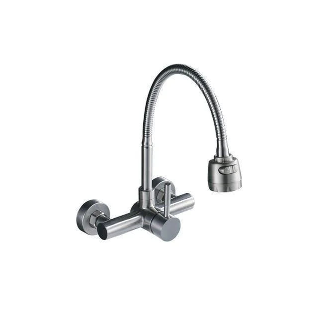 360 Degree Rotation Wall Mounted Single Handle Tap -Bathlova