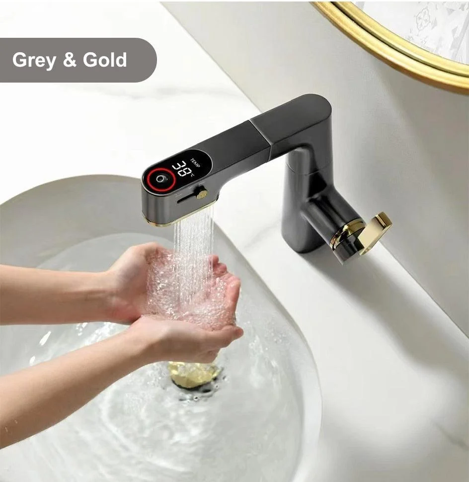 360 Degrees LED Multifunctional Bathroom Tap -Bathlova