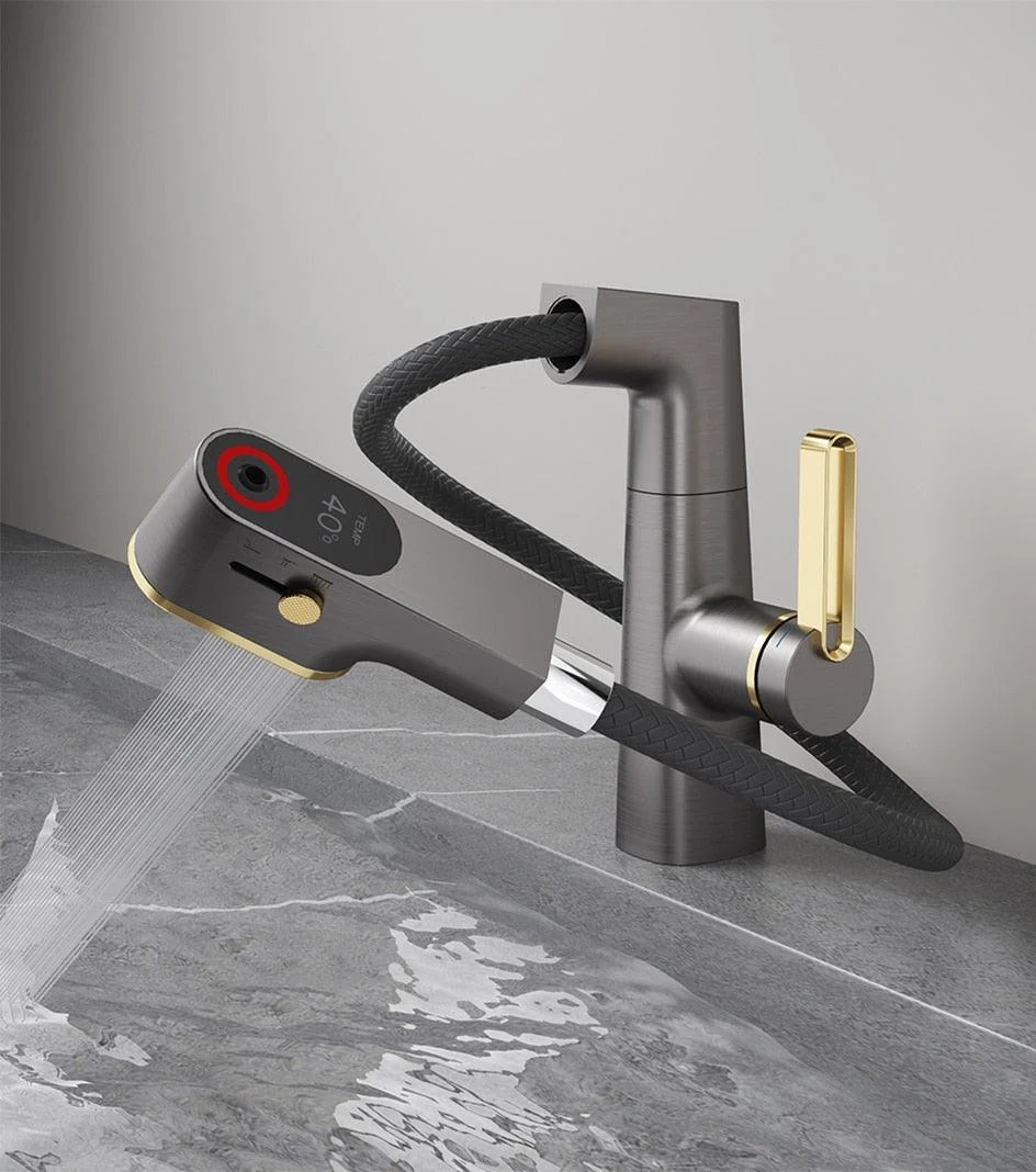 360 Degrees LED Multifunctional Bathroom Tap -Bathlova