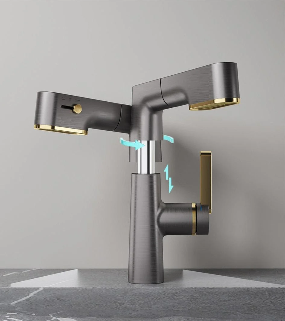 360 Degrees LED Multifunctional Bathroom Tap -Bathlova