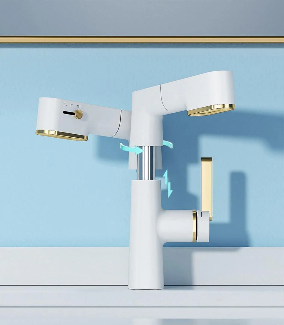 360 Degrees LED Multifunctional Bathroom Tap -Bathlova