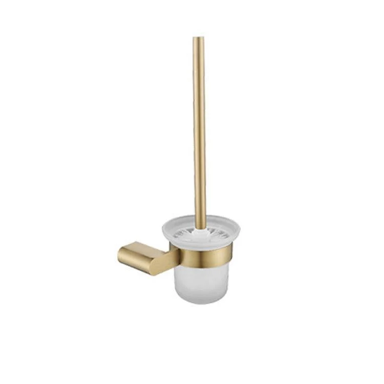 5-Piece Modern Bath Hardware Set in Stainless Steel with Towel Bar/Robe Hooks/Paper Holder -Bathlova