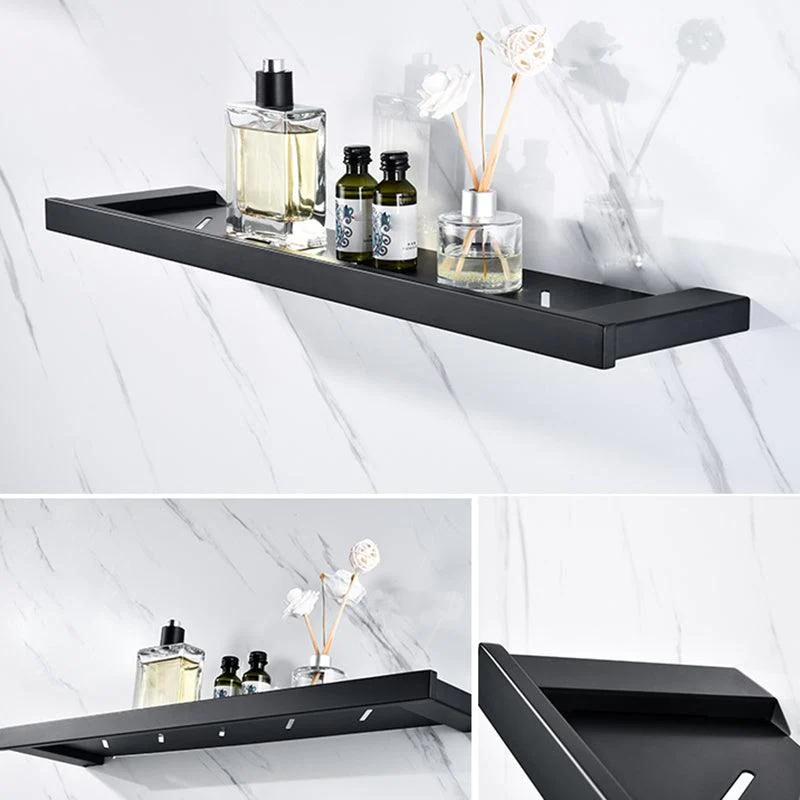 5-Piece Modernism Bath Hardware Set in Stainless Steel Matte Black -Bathlova