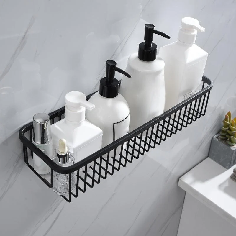 5-Piece Modernism Bath Hardware Set in Stainless Steel Matte Black -Bathlova