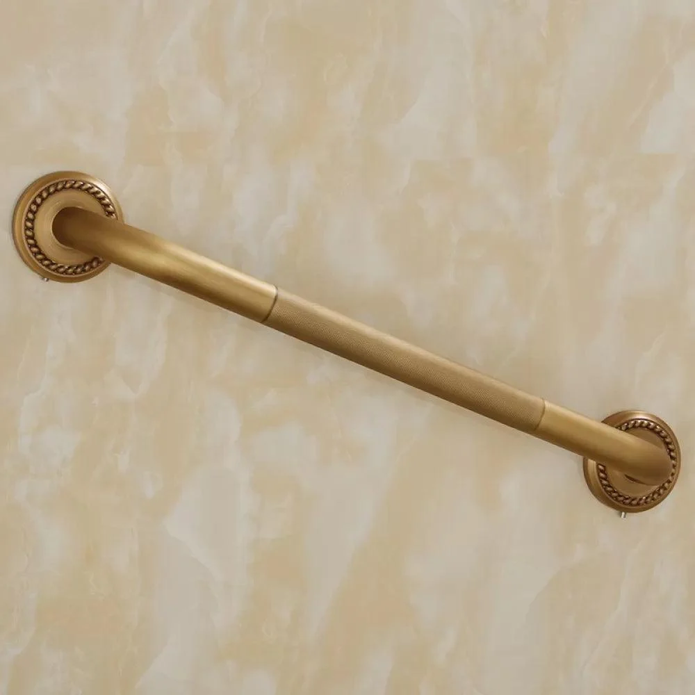 5-Piece Traditional Bathroom Accessory As Individual Or As a Set in Brushed Brass -Bathlova