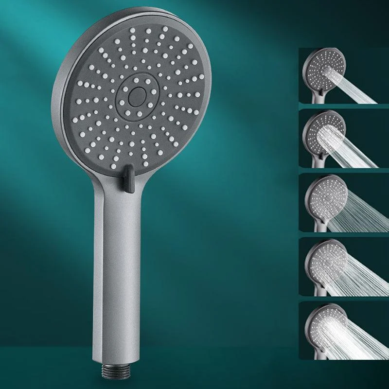 5-Spray Patterns Handheld Shower Head High Flow Wall-Mount Showerhead -Bathlova