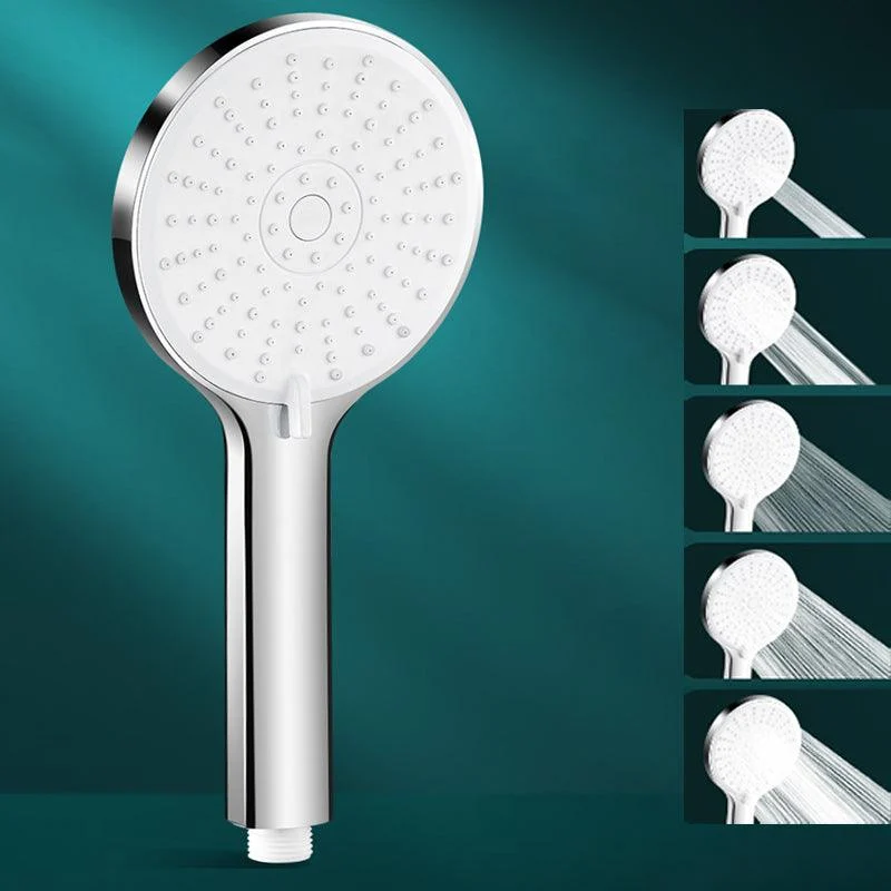 5-Spray Patterns Handheld Shower Head High Flow Wall-Mount Showerhead -Bathlova