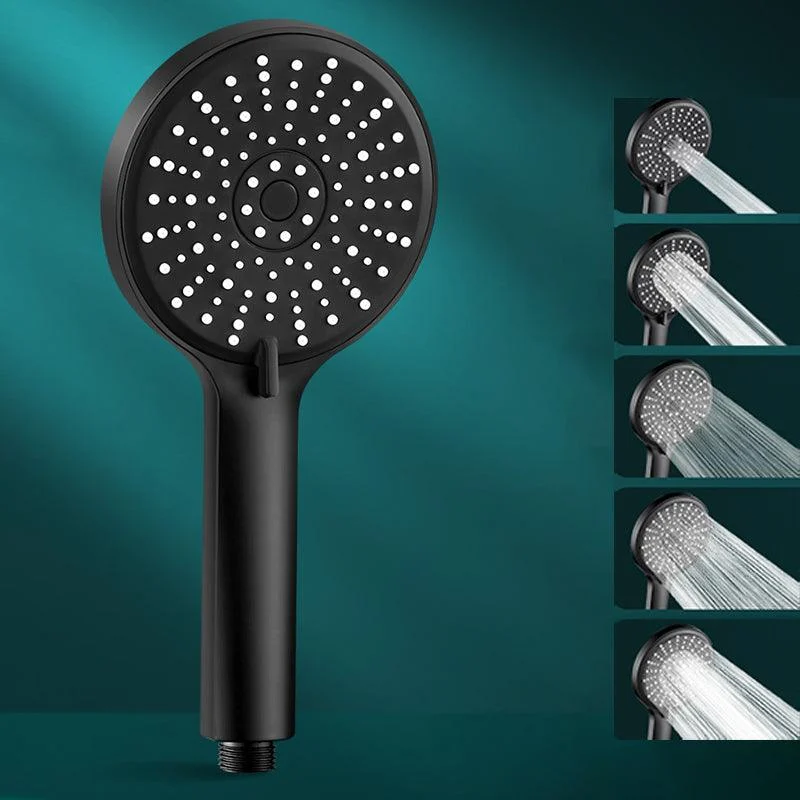 5-Spray Patterns Handheld Shower Head High Flow Wall-Mount Showerhead -Bathlova