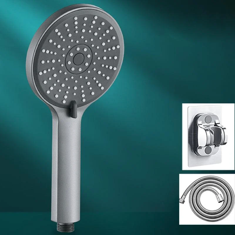 5-Spray Patterns Handheld Shower Head High Flow Wall-Mount Showerhead -Bathlova