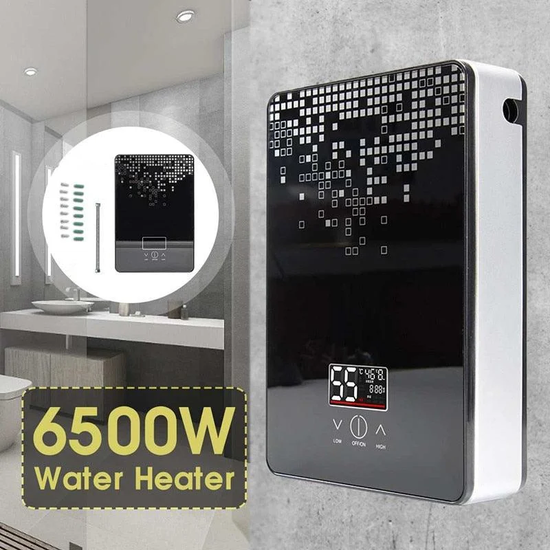 6500W Electric Hot Water Heater 220V Tankless Instant Boiler -Bathlova