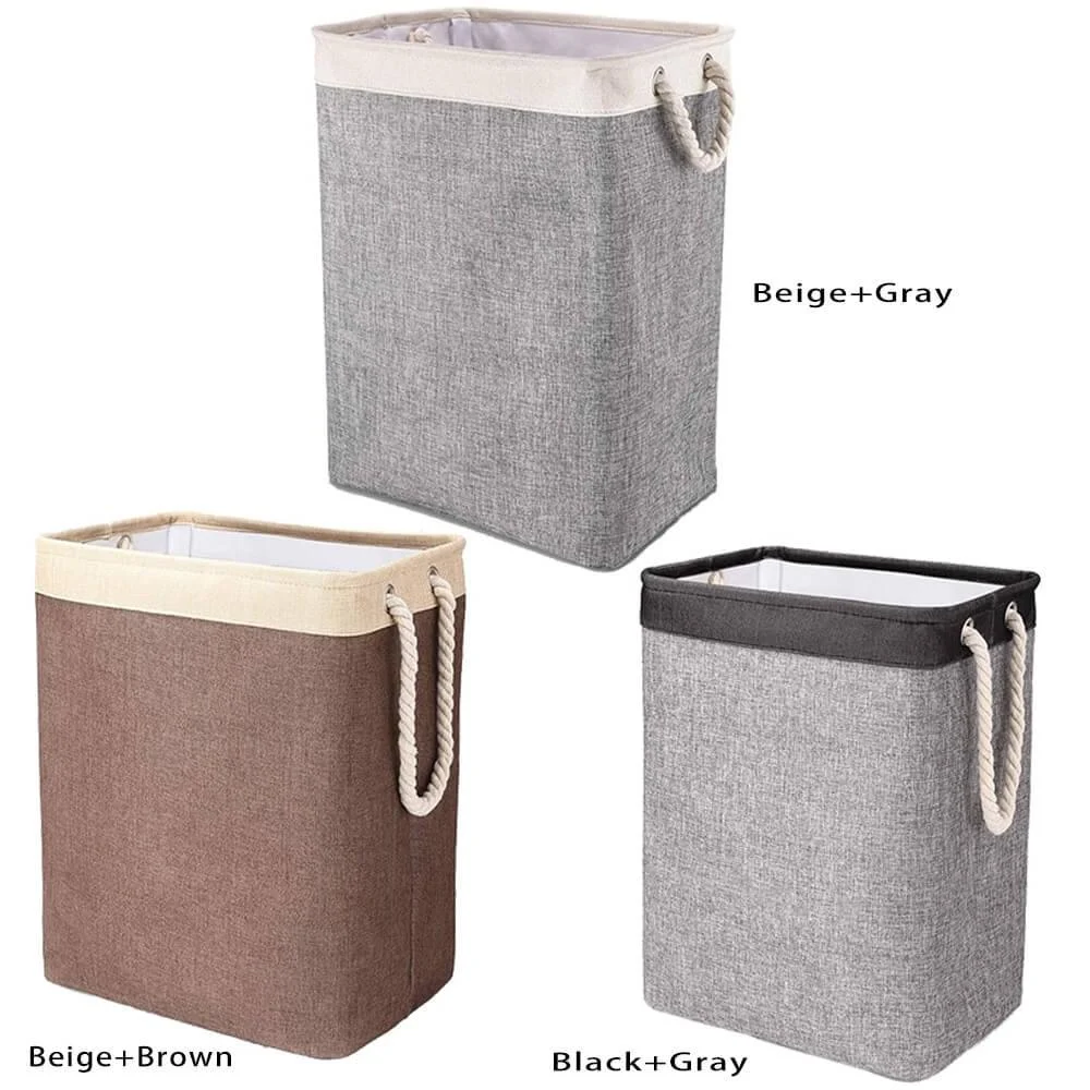 65L Large Collapsible Linen Hamper -Bathlova