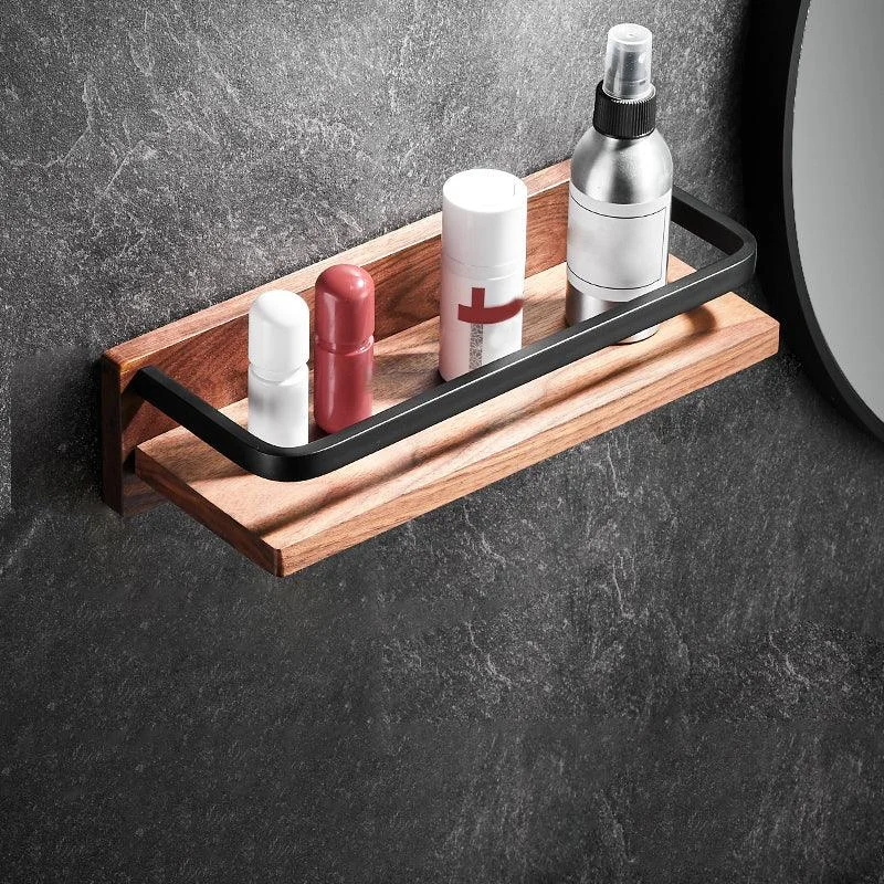 7 Piece Bathroom Accessory Set Wood and Metal Bathroom Accessories Hardware Set -Bathlova