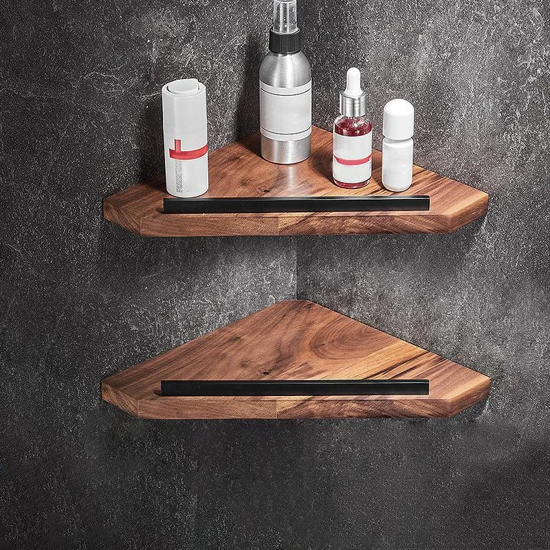 7 Piece Bathroom Accessory Set Wood and Metal Bathroom Accessories Hardware Set -Bathlova