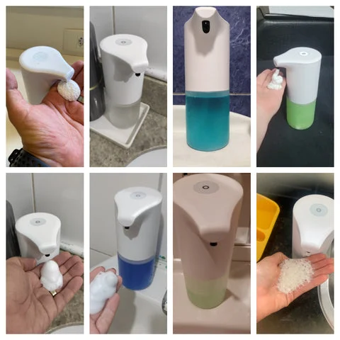 Liquid Soap Dispenser Induction Foaming Portable Smart Sensor Sprayer