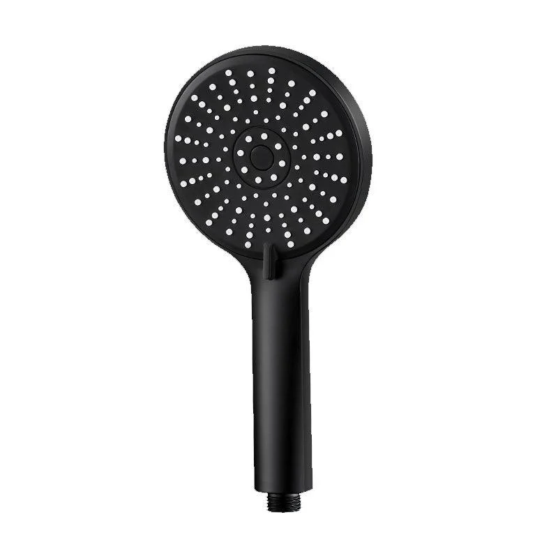 ABS Plastic Handheld Shower Head High Flow 5-Spray Patterns Wall-Mount Showerhead -Bathlova