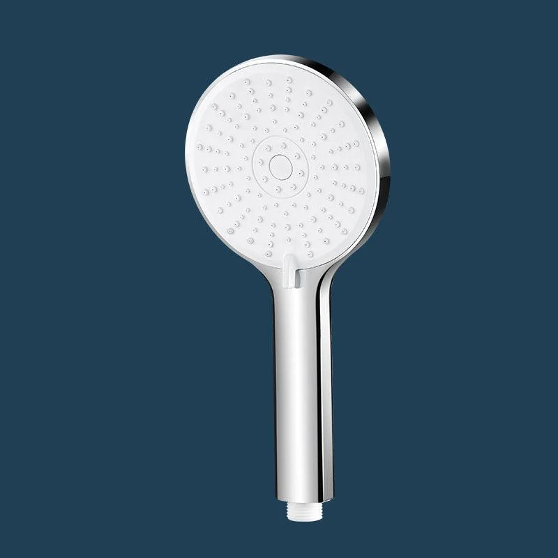 ABS Plastic Handheld Shower Head High Flow 5-Spray Patterns Wall-Mount Showerhead -Bathlova