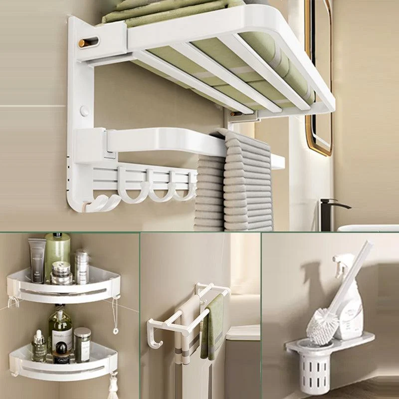 Adhesive Mount Metal Modern Bathroom Accessory As Individual Or As a Set -Bathlova