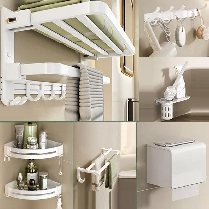 Adhesive Mount Metal Modern Bathroom Accessory As Individual Or As a Set -Bathlova