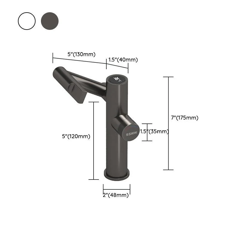 Adjustable Centerset Lavatory Tap Modern Centerset Bathroom Tap -Bathlova