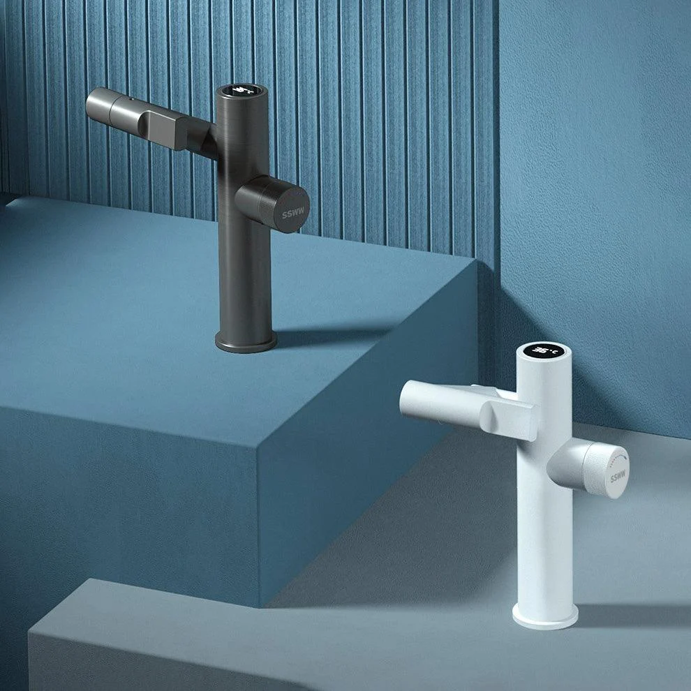 Adjustable Centerset Lavatory Tap Modern Centerset Bathroom Tap -Bathlova