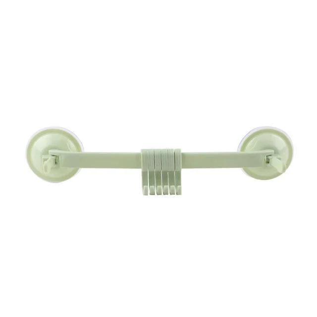 Adjustable Hook Rack Double Suction Cup -Bathlova